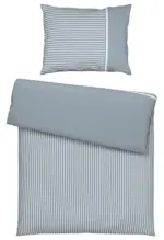 m&ouml;max Bettw&auml;sche Johannes Graublau ca. 140x200cm