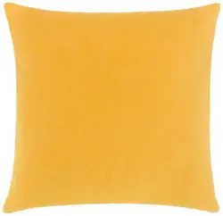 Zierkissen Gabrielle in Gelb ca. 40x40cm