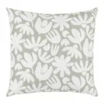 M&ouml;belix Zierkissen Betty Wei&szlig;/Salbeigr&uuml;n ca. 40x40cm