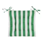 m&ouml;max Sitzkissen Amore Streif Gr&uuml;n/Wei&szlig; ca. 45x45cm