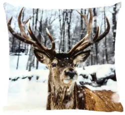 Kissenh&uuml;lle Hirsch ca. 45x45cm
