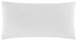 Kissenh&uuml;llen-Set Basic 2 Stk. Wei&szlig; ca. 40x80cm