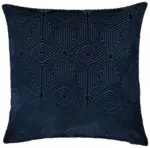 M&ouml;belix Kissenh&uuml;lle Rania Dunkelblau ca. 50x50cm