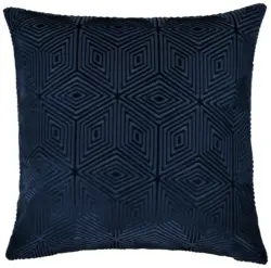 Kissenh&uuml;lle Rania Dunkelblau ca. 50x50cm