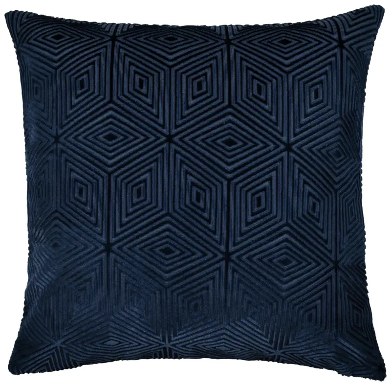 Kissenh&uuml;lle Rania Dunkelblau ca. 50x50cm
