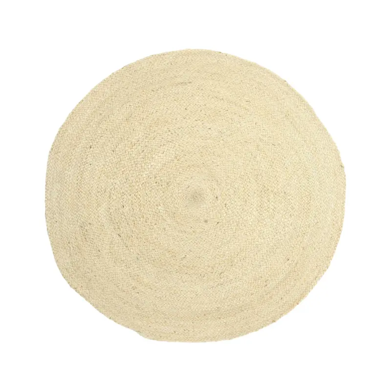 Flachwebeteppich Mandi in Naturfarben &Oslash; ca. 110cm