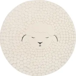 Kinderteppich Eclipse Creme &Oslash; ca. 160cm