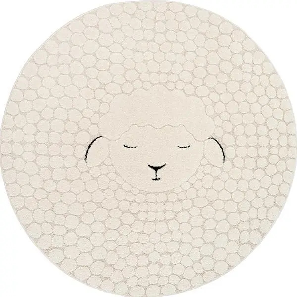 Kinderteppich Eclipse Creme &Oslash; ca. 160cm