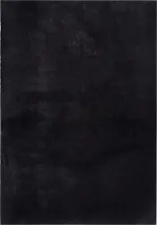Fellteppich Loft Schwarz ca. 140x200cm