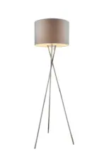 m&ouml;max Stehleuchte Gustav Chromfarben max. 60 Watt