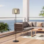 m&ouml;max Stehleuchte Ivo in creme max. 40 Watt