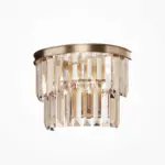 M&ouml;belix Wandleuchte Revero Goldfarben max. 40 Watt Wandlampe