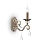 m&ouml;max Wandleuchte Grace Messingfarben max. 60 Watt Wandlampe