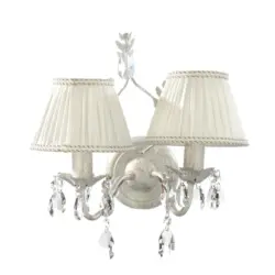 Wandleuchte Karen Wei&szlig; max. 6 Watt Wandlampe