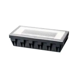 Solarleuchte Solar Box LED in Edelstahlfarben max. 0,6 W