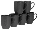 m&ouml;max Kaffeebecherset Rondo Schwarz, 6-teilig