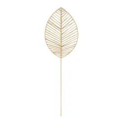 Dekoblatt Naila in Naturfarben