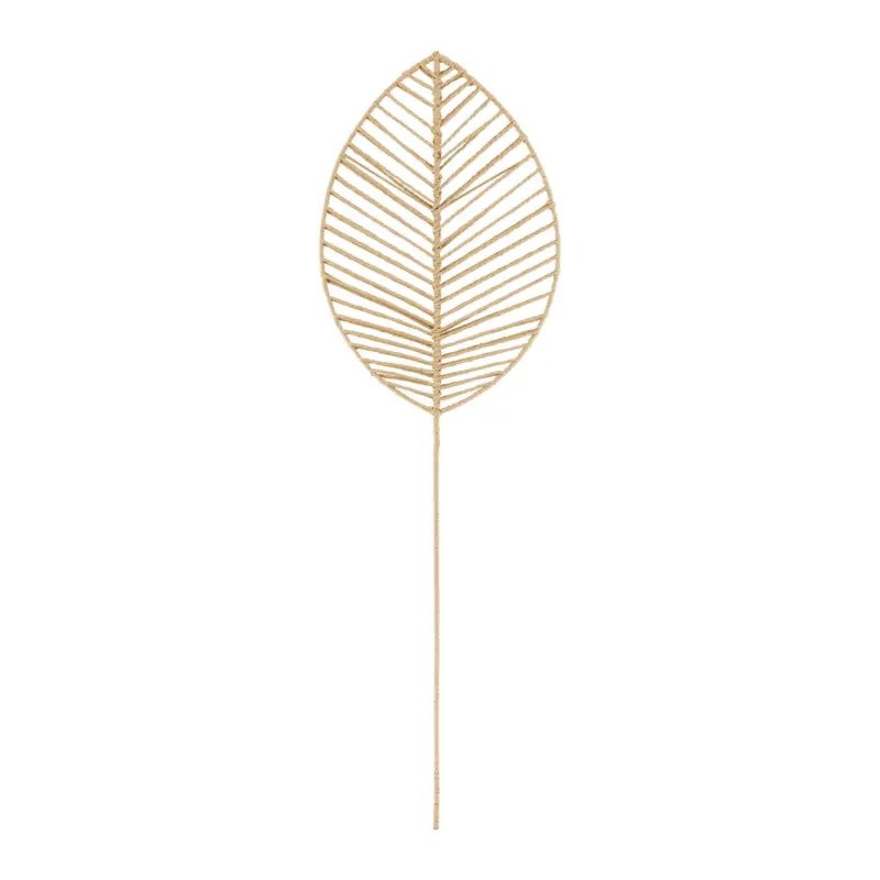 Dekoblatt Naila in Naturfarben