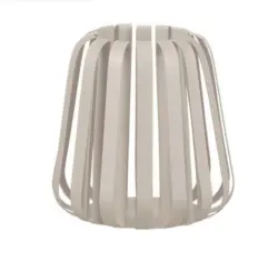 Windlicht Luisa in Sandfarben