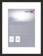 M&ouml;belix Bilderrahmen Gitta in Schwarz ca. 30x40cm