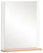 m&ouml;max Wandspiegel Jelda ca.59,6x71,1x12,3cm Wei&szlig;