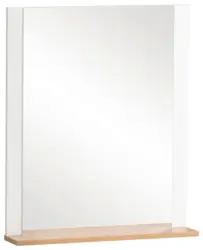 Wandspiegel Jelda ca.59,6x71,1x12,3cm Wei&szlig;