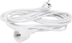 M&ouml;belix Verl&auml;ngerungskabel Severin in Wei&szlig; ca. 5m