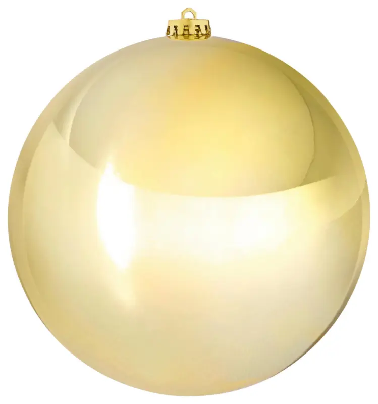 Christbaumkugel Big Goldfarben