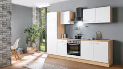 K&uuml;chenblock Artisan-Classic Wei&szlig; B: ca. 270 cm