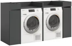 Waschmachinescrank free Anthrazit