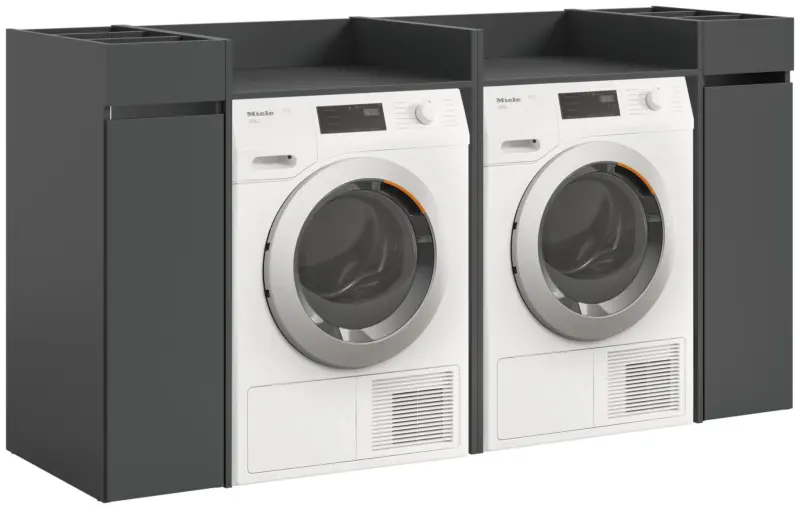 Waschmachinescrank free Anthrazit