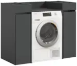 M&ouml;belix Waschmaschinenschrank Free Anthrazit