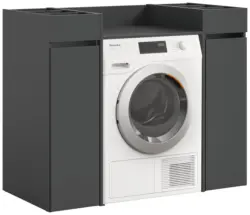 Waschmaschinenschrank Free Anthrazit
