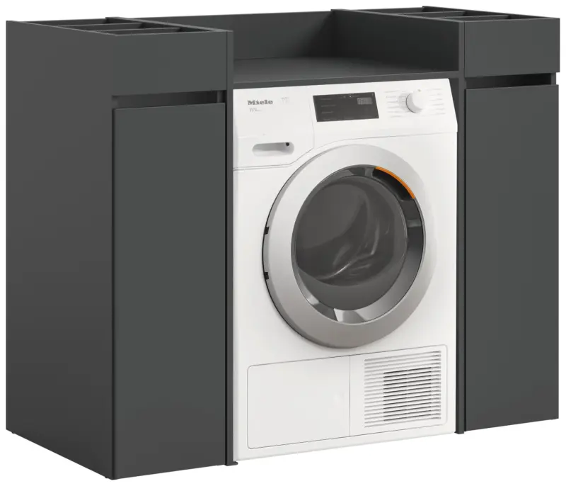 Waschmaschinenschrank Free Anthrazit