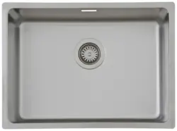 Einzelbecken Detroit ca. 59x23x44 cm Edelstahl