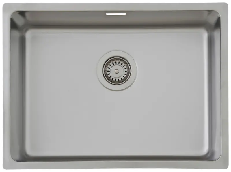 Einzelbecken Detroit ca. 59x23x44 cm Edelstahl