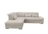 Ecksofa Dalida Beige Chenille m. Bettkasten