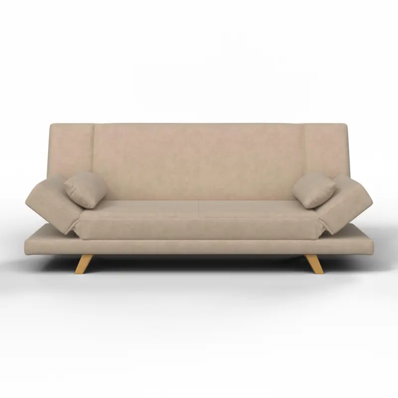 Schlafsofa Funky Beige Webstoff