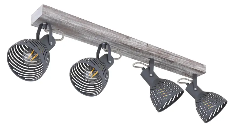 Strahler Mori in Grau max. 40 Watt