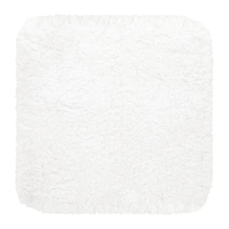 WC-Vorleger Chris Wei&szlig; ca. 50x50cm