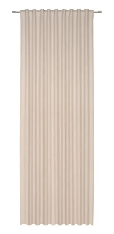 Fertigvorhang Leo Sandfarben ca. 135x300cm