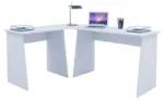 m&ouml;max Eckschreibtisch Masola Wei&szlig; ca. 105x135x74cm