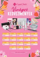 Crystal Nails akci&oacute;s