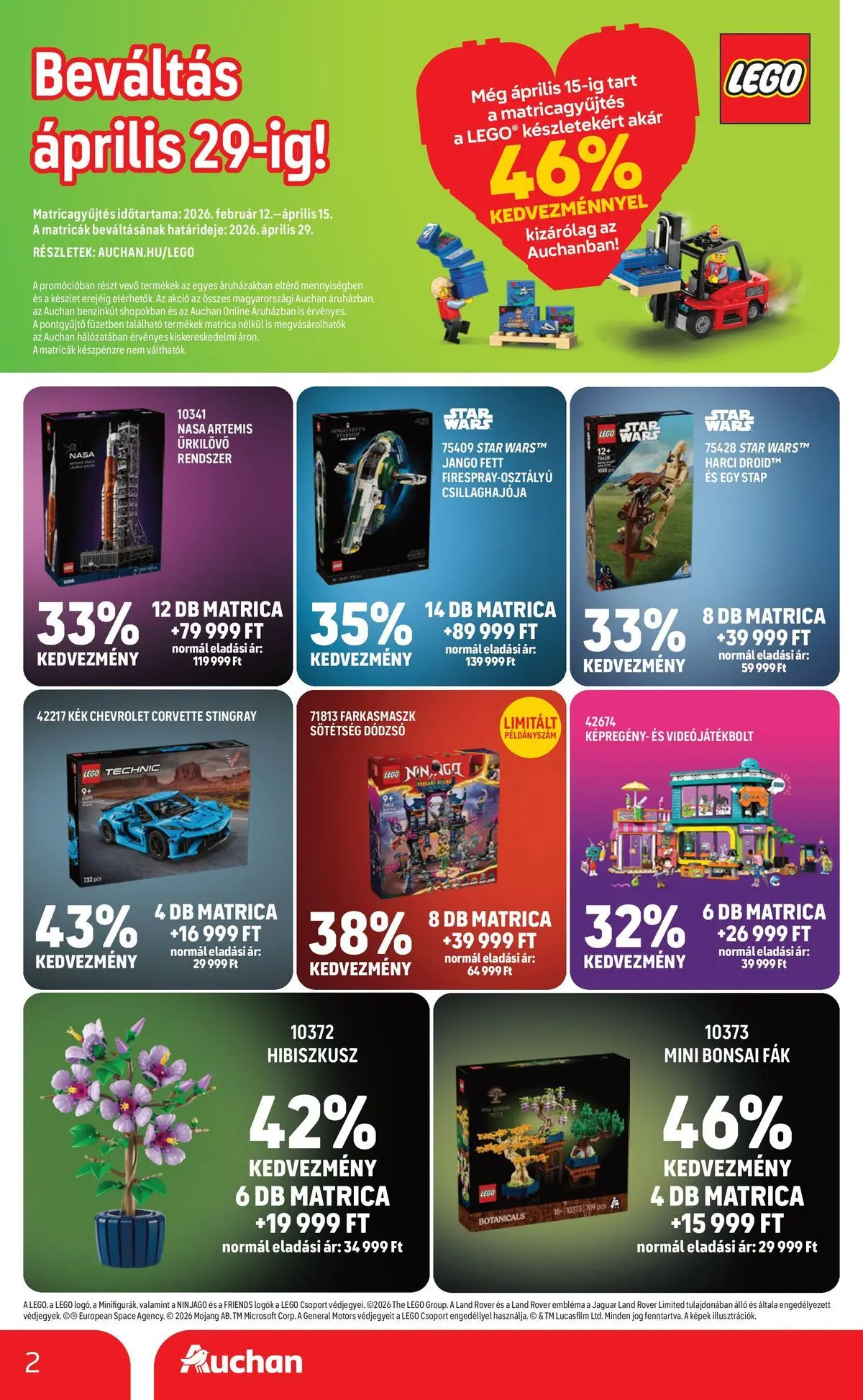 Auchan - Auchan újság érvényessége 2026.04.15-ig - 2026.04.08. -tól/töl > akció, lapozható szórólap 🛍️ | Oldal: 2