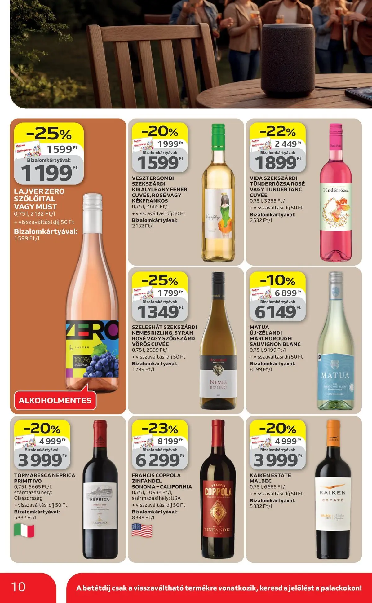 Auchan - Auchan újság érvényessége 2026.04.15-ig - 2026.04.08. -tól/töl > akció, lapozható szórólap 🛍️ | Oldal: 10