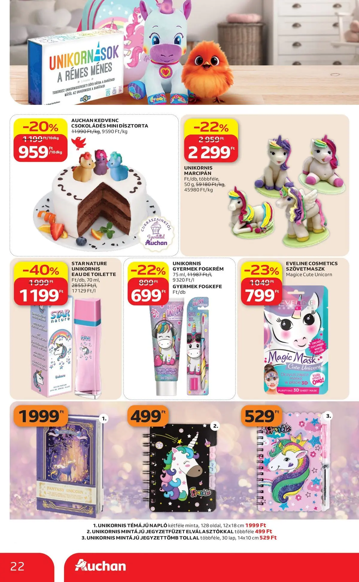 Auchan - Auchan újság érvényessége 2026.04.15-ig - 2026.04.08. -tól/töl > akció, lapozható szórólap 🛍️ | Oldal: 22