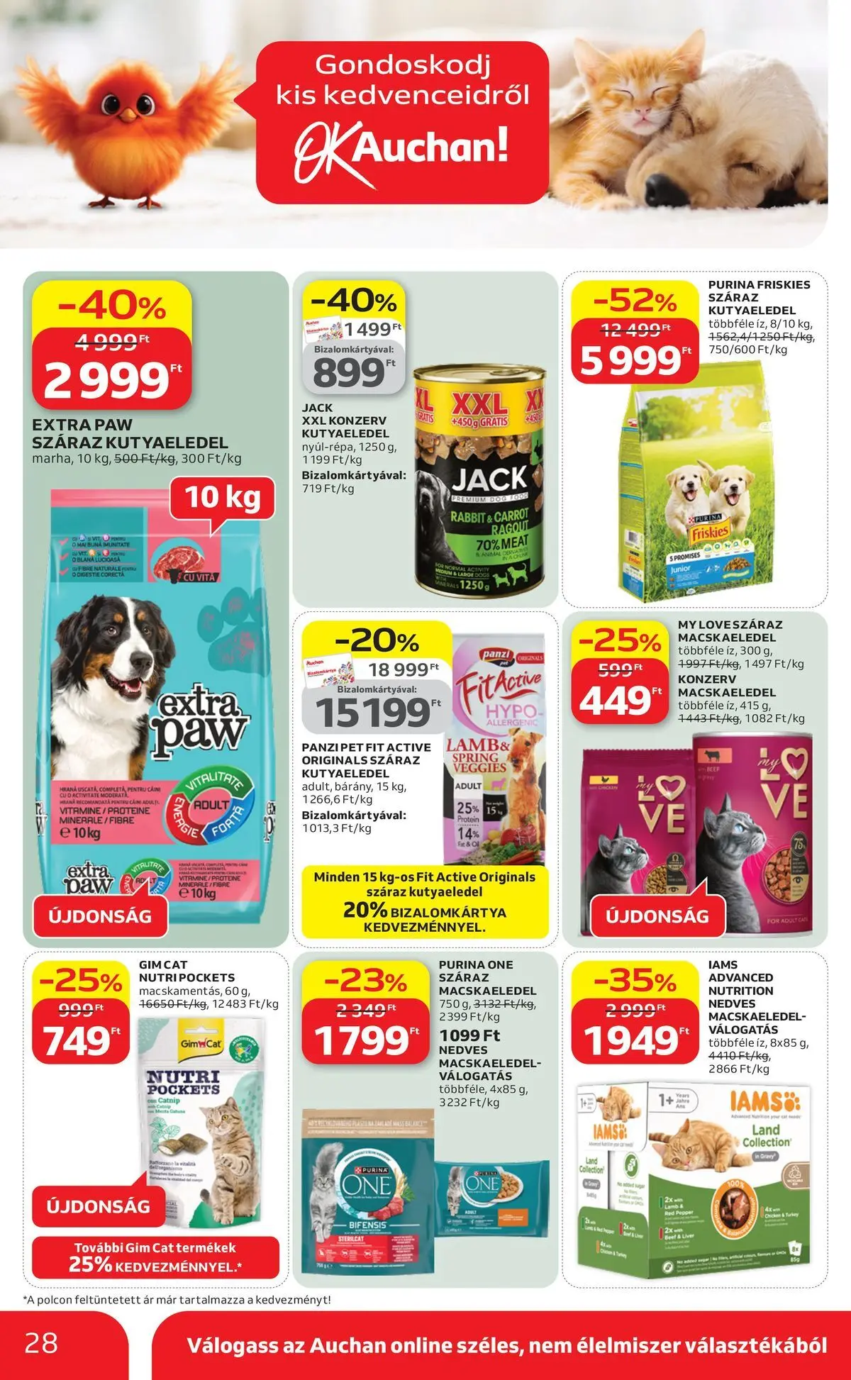 Auchan - Auchan újság érvényessége 2026.04.15-ig - 2026.04.08. -tól/töl > akció, lapozható szórólap 🛍️ | Oldal: 28