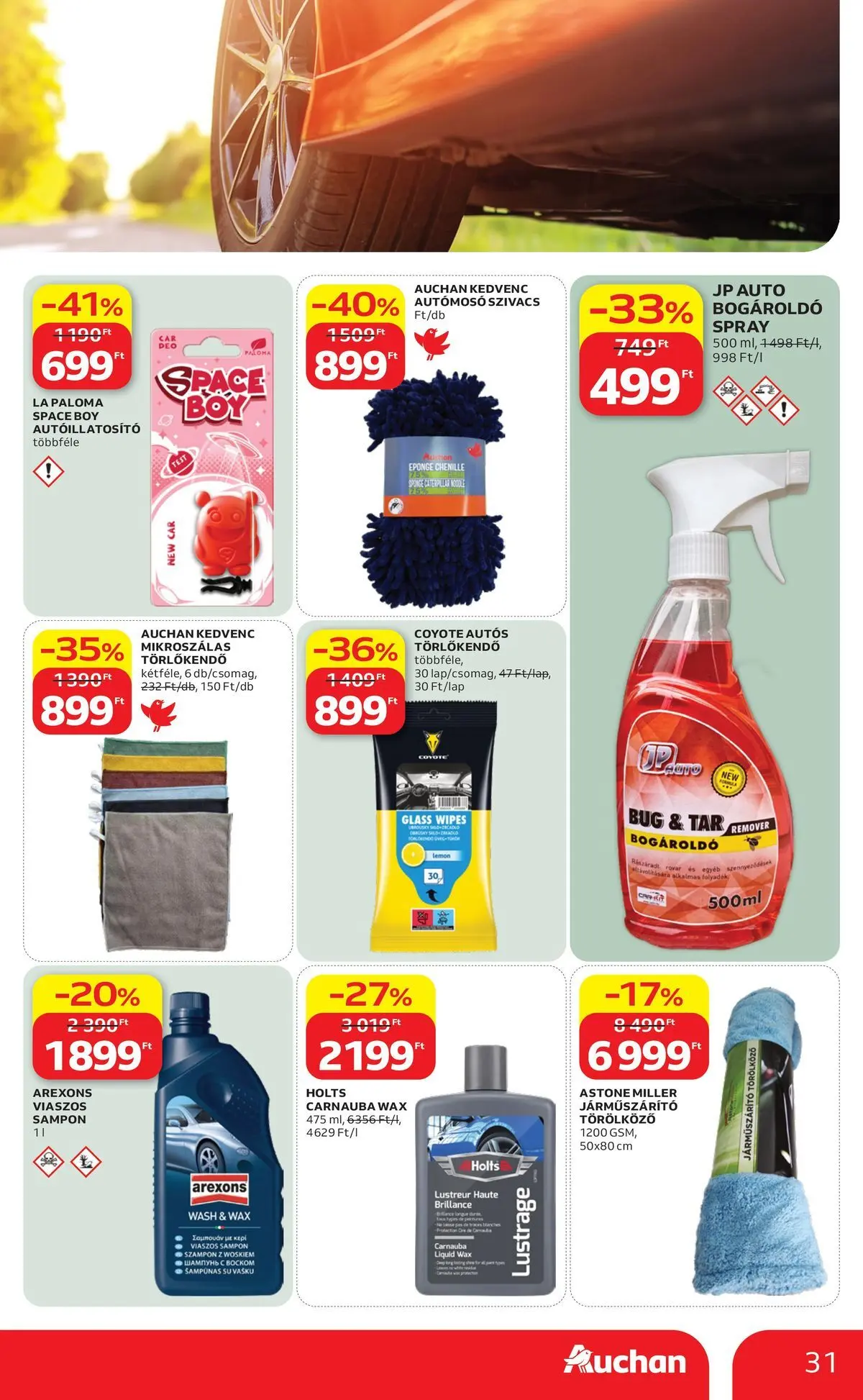 Auchan - Auchan újság érvényessége 2026.04.15-ig - 2026.04.08. -tól/töl > akció, lapozható szórólap 🛍️ | Oldal: 31