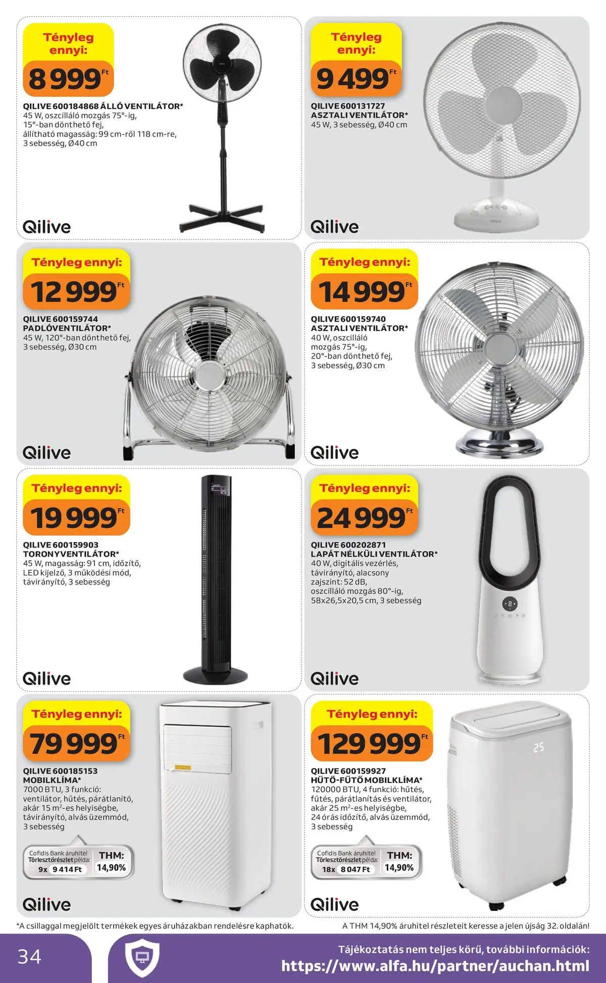 Auchan - Auchan újság érvényessége 2026.04.15-ig - 2026.04.08. -tól/töl > akció, lapozható szórólap 🛍️ | Oldal: 34