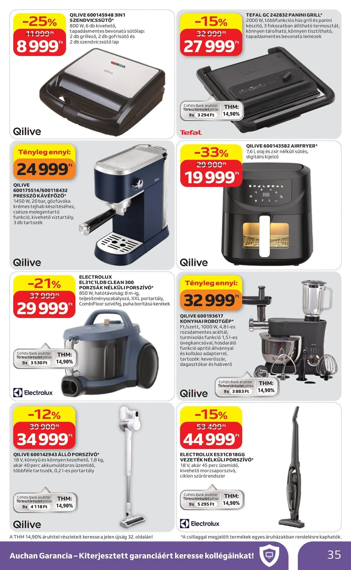 Auchan - Auchan újság érvényessége 2026.04.15-ig - 2026.04.08. -tól/töl > akció, lapozható szórólap 🛍️ | Oldal: 35